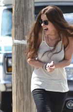 AMBER HEARD on the Set of The Adderall Diaries in New York