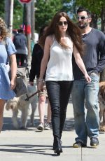 AMBER HEARD on the Set of The Adderall Diaries in New York