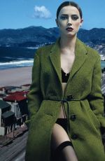 AMNER HEARD in W Magazine, June/July 2014 Issue