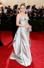 AMY ADAMS at MET Gala 2014 in New York