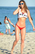 ANAIS ZANOTTI in Bikini Bottoms on the Beach in Miami