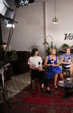 ANNA CHLUMSKY at Variety Studio in West Hollywood 