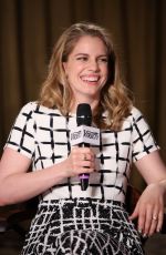 ANNA CHLUMSKY at Variety Studio in West Hollywood 