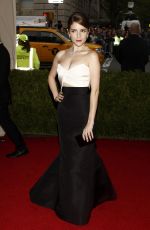 ANNA KENDRICK at MET Gala 2014 in New York