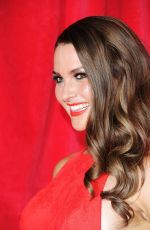 ANNA PASSEY at British Soap Awards 2014 in London
