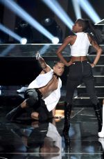 ARIANA GRANDE Performs at iHeartRadio Music Awards 2014 in Los Angeles