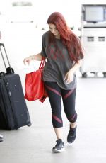 ARIEL WINTER at LAX Airport in Los Angeles