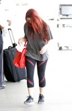 ARIEL WINTER at LAX Airport in Los Angeles