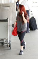 ARIEL WINTER at LAX Airport in Los Angeles