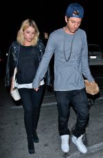 ASHLEY BENSON and Ryan Good Night Out in Los Angeles