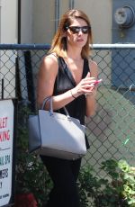 ASHLEY GREENE Heading to a Nail Salon in Studio City