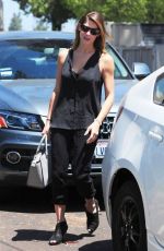 ASHLEY GREENE Heading to a Nail Salon in Studio City