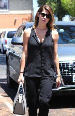 ASHLEY GREENE Heading to a Nail Salon in Studio City