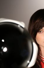 ASHLEY RICKARDS at Variety Studio in West Hollywood