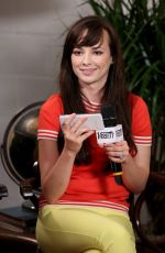 ASHLEY RICKARDS at Variety Studio in West Hollywood