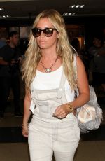 ASHLEY TISDALE at LAX Airport 1905