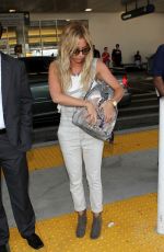 ASHLEY TISDALE at LAX Airport 1905