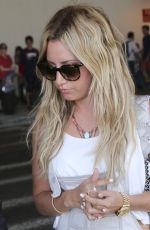 ASHLEY TISDALE at LAX Airport 1905
