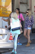 ASHLEY TISDALE Leaves Nine Zero One Salon in West Hollywood 3005