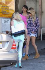 ASHLEY TISDALE Leaves Nine Zero One Salon in West Hollywood 3005