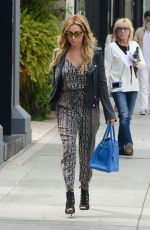ASHLEY TISDALE Out Shopping in West Hollywood