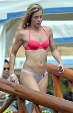 ASHLEY WAGNER in Bikini at a Beach in Hawaii