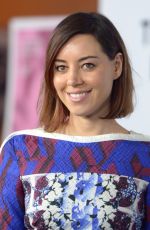 AUBREY PLAZA at Palo Alto Premiere in Los Angeles