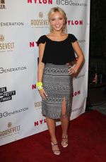 AUDREY WHITBY at Nylon Magazine Young Hollywood Party in Los Angeles
