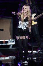 AVRIL LAVIGNE Performs at Concert in Las Vegas