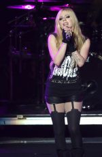 AVRIL LAVIGNE Performs at Concert in Las Vegas
