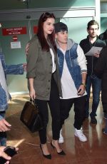 BARBARA PALVIN Arrives in Nice