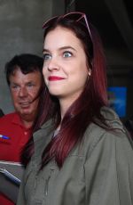 BARBARA PALVIN Arrives in Nice