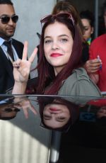 BARBARA PALVIN Arrives in Nice