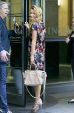 BELLA THORNE at ABC Studios in New York