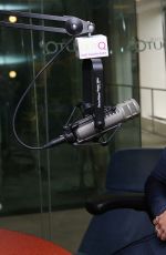 BELLA THORNE at SiriusXM Studios in New York