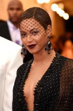 BEYONCE at MET Gala 2014 in New York