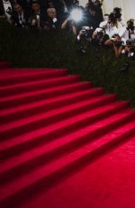 BEYONCE at MET Gala 2014 in New York
