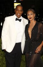BEYONCE at MET Gala 2014 in New York
