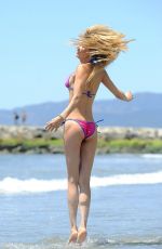BRANDI GLANVILLE in Bikini at a Beach in Los Angeles