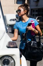 BRENDA SONG Leaves a Gym in Studio City