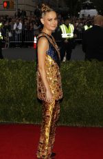 BRIE LARSON at MET Gala 2014 in New York