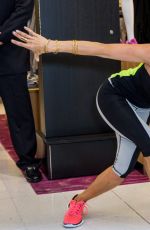 BROOKE BURKE at Caelum Fitness Apparel Launch in Los Angeles