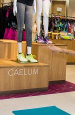 BROOKE BURKE at Caelum Fitness Apparel Launch in Los Angeles