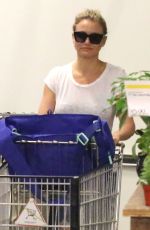 CAMERON DIAZ Shopping at Whole Foods in Beverly Hills