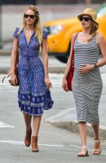 CANDICE SWANEOEL and DOUTZEN KROES Out in New York