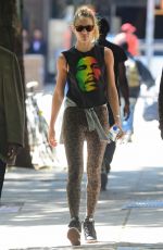 CANDICE SWANEPOEL Out and About in New York 2905