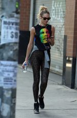 CANDICE SWANEPOEL Out and About in New York 2905