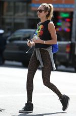 CANDICE SWANEPOEL Out and About in New York 2905
