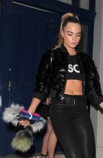 CARA DELEVINGNE at Fendi Launch After Party in London