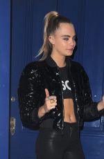 CARA DELEVINGNE at Fendi Launch After Party in London